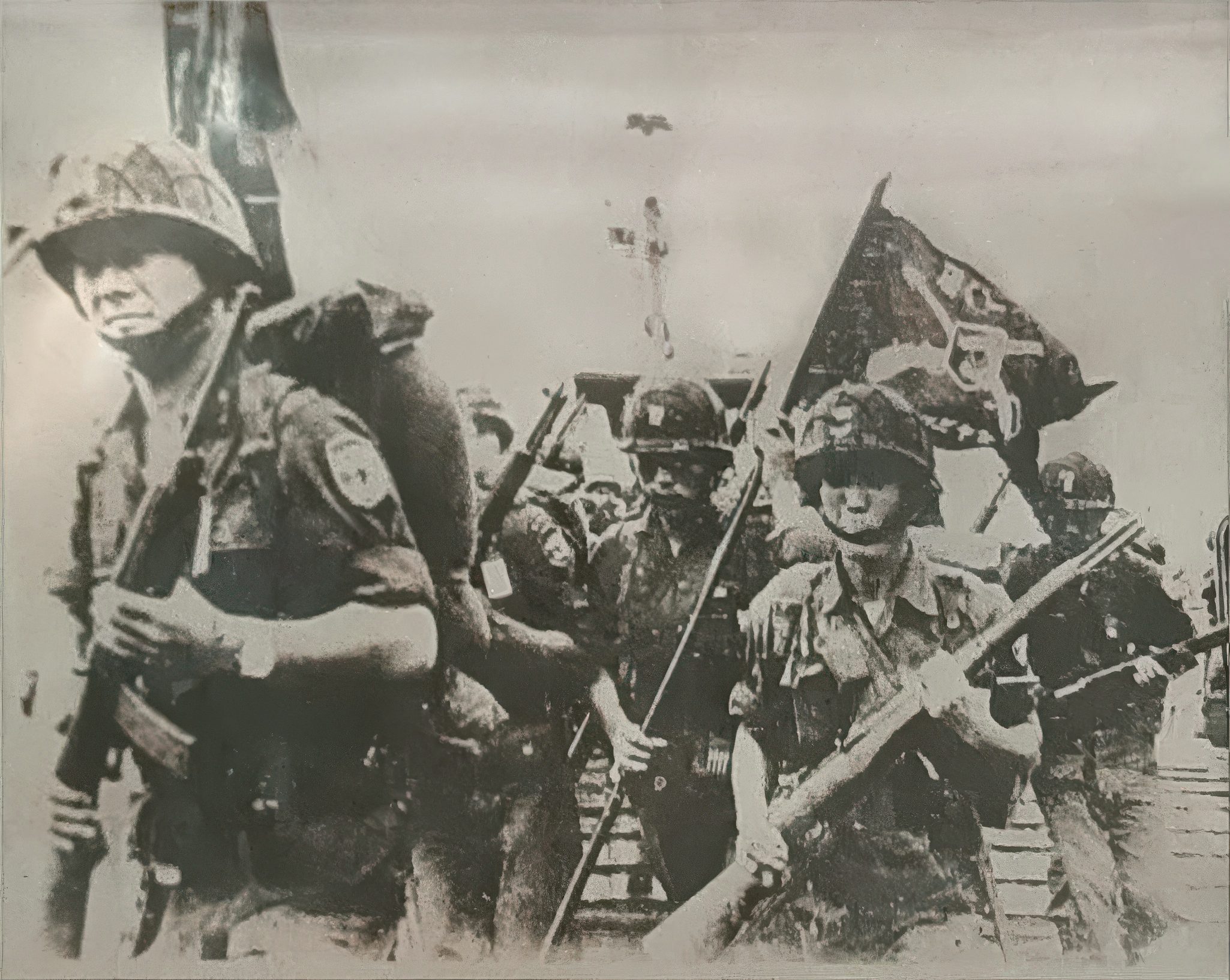 quân đội Nam Triều Tiên đổ bộ lên cảng Quy Nhơn 1965 mở đầu cho việc can dự vào cuộc chiến tranh ở miền nam Việt Nam